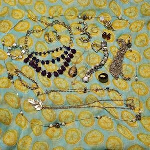 Gold Tone Jewelry Bundle